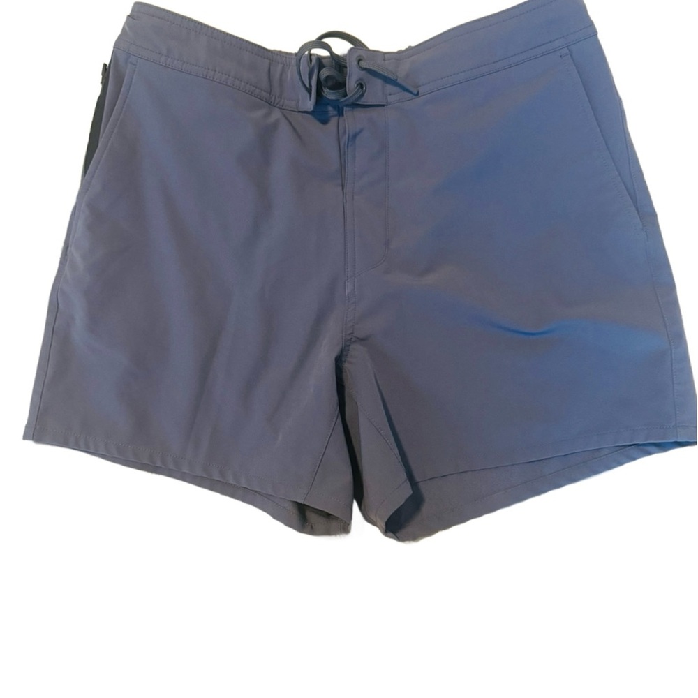 Ten Thousand Slate Blue Gray Swim Board Shorts